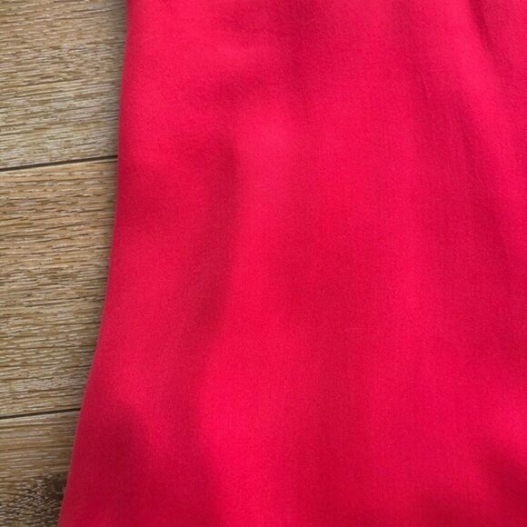 PARKER Knox 100% Silk Red/Orange Strappy Top - Picture 6 of 8